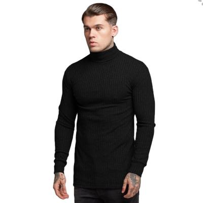 China New Design Cost Effective Mens Breathable Long Sleeve Knitted Polyester T Shirt for sale