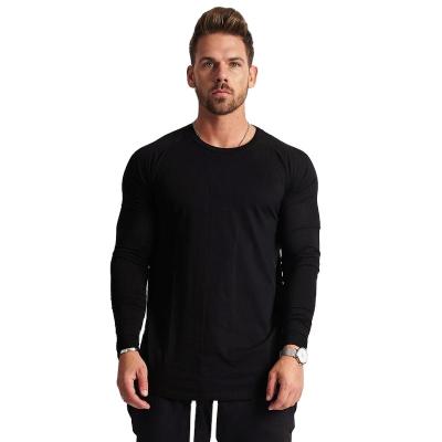 China Wholesale Cheap Price Mens Breathable Cotton Shirts Long Sleeve Casual T Shirts for sale