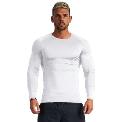 China High Quality Custom Made Quick Dry Wholesale Compression Long Sleeve T Shirt QUICK DRY For Sport Gym Fitness Bodybuilding for sale