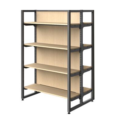 China Double Sided Double Sided 4 Layer Shelf Supermarket Shelves Convince Store Shelves Show Racks for sale