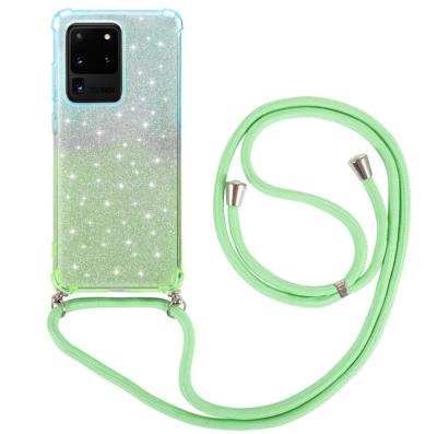 China For iPhone Fashion Phone Case For iPhone 12 Case With Lanyard Necklace Strap for sale