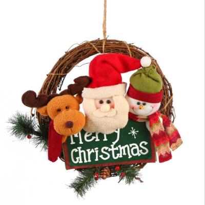 China Cheap Christmas Tree Decoration Wooden Nonprofit Organizations Good Quality Hanging Ornaments for sale