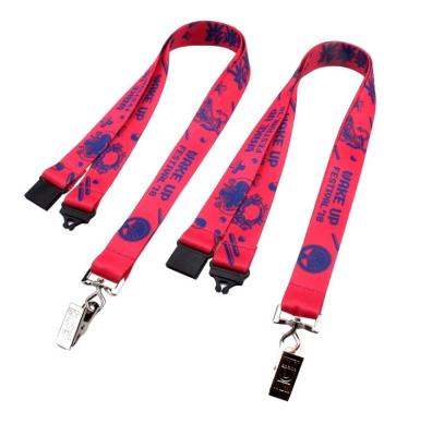 China Agriculture Polyester Good Quality Hot Selling Lanyard With Logo Custom for sale