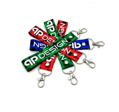 China Barber Shop Short Good Quality Polyester Customized Lanyard for sale