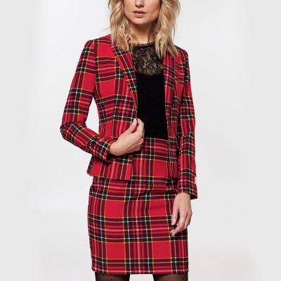 China Breathable Women Ladies Autumn 2 Piece Suits Christmas Print Casual Dresses for sale