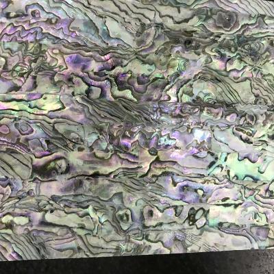 China China Luster Mexico Abalone Shell Paper Laminated Veneer Paua Shell Sheet for Marquetry Craft Decoration for sale