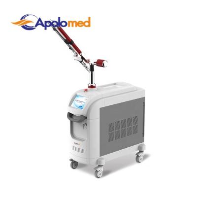 China skin rejuvenation pico laser equipment 1064/532 picosecond laser tattoo removal equipment/hospital/clinic pico laser device for sale