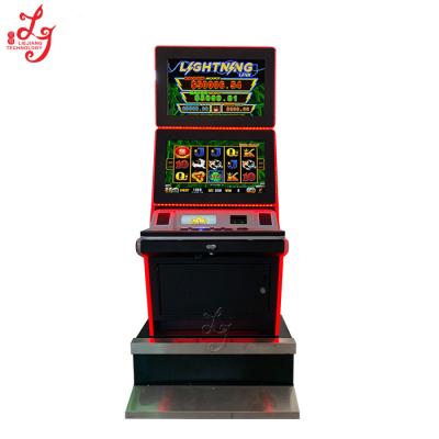 China Steel Eye of Fortune 23 Inch Jackpot Dual Touch Screen Video Slot Gambling Game Machines For Sale for sale