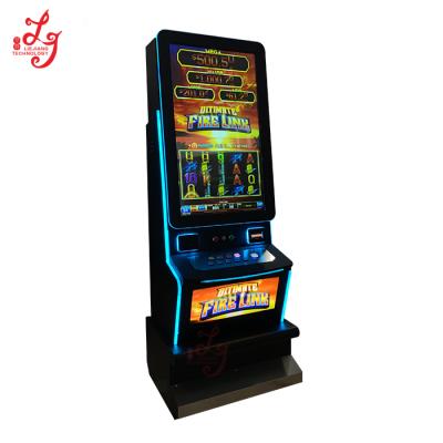 China Fire Steel Link 8 In 1 43 Inch Vertical Curved Touch Ideck Buttons Video Slot Casino Gambling Games Machines For Sale for sale