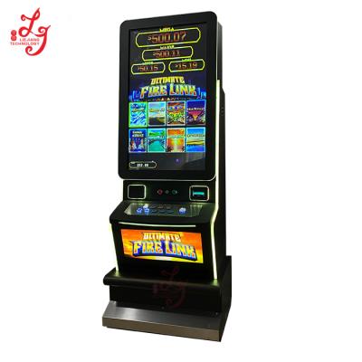 China Fire Link 43 Inch 8 Inch 1 Vertical Touch Screen Ultimate Fire Link Vertical Curved Video Slot Game Machines For Sale 75*65*202.5cm for sale