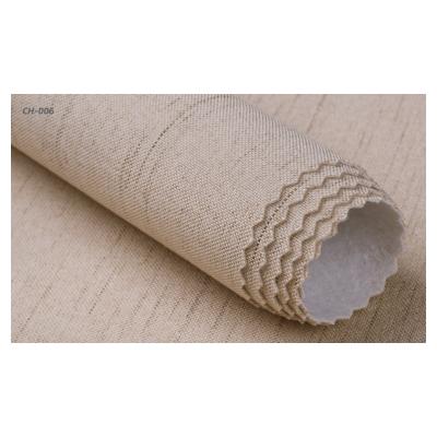 China Modern Seamless Waterproof Thicken Wall Cloth Cotton And Hemp Wallpaper Hotel Wall Paper Home Cloth Decoration for sale