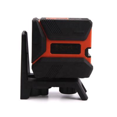 China 150ft/45m Outdoor Green Cross Line Laser Level With Vertical Beam Spread Covers Selectable Lines Laser Base And Battery 20.3*16.2*10cm for sale