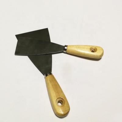 China Carbon Steel Stainless Steel Paint Scraper Putty Scraper Stainless Steel Scraper With Handle for sale