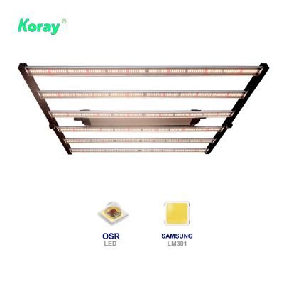 China Seed Planting Koray 630W Samsung LM301B Deep Red Dual Channel 660nm 730nm To Grow Light 1000W HPS Replacement Lamp for sale