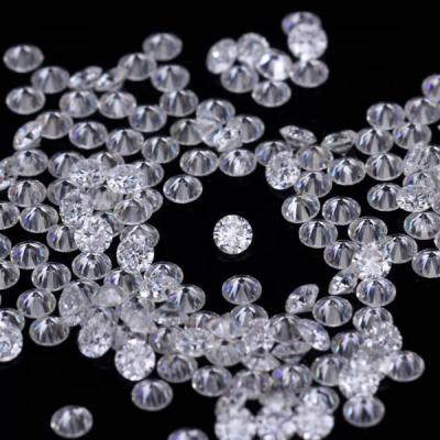 China Color set or fire color moissanite white diamonds 3-12mm D round brilliant cut loose moissanite per carat gemstone for sale