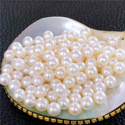 China Jewelry Making 8mm Loose Round Beads For Jewelry Making 3a High Luster 2-15mm Natural Freshwater Round Pearl Beads for sale