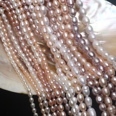 China Freshwater Pearl 40cm 16 Inch Real Freshwater Pearl Strand Long Chain Drop Shape Pearl Flawless Chain Necklace Freshwater Pearl for sale