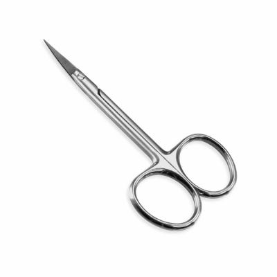 China Beauty Salon Beauty Curved Cuticle Scissor Finger Toenail Cutting Nail Art Trimmer New Shear for sale