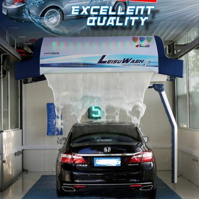 China Wash vehicle in bay Leisuwash 360 PLC control no touchless machine/car wash station/full automatic vehicle for car care shop for sale