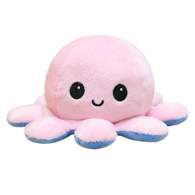 Китай Funny Angry Cute Doll Flip Octopus Plush Toys Double Sided Octopus Stuffed Plush Toy Octopus Doll продается