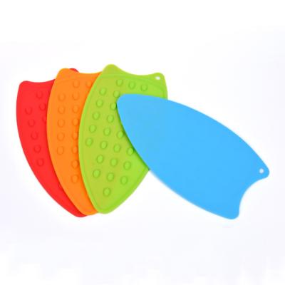 China Wholesale Modern MJ Silicone 73g Insulation Pad Clothes Ironing Solid Color Collapsible Silicone Pad Household Ironing Pad for sale