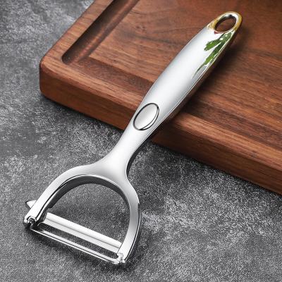 China Viable Vegetable Fruit Potato Peeler Stainless Steel Cutter Household Sharp Instrument Peeling Portable Home Kitchen Tools Accessories for sale