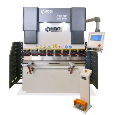 China Metal Sheet Bending HOGI CNC Press Brake Metal Sheet Bending Machine 70Ton/1600mm Small Hydraulic 4 Axis for sale