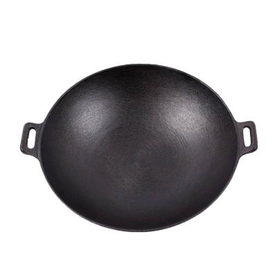 China Durable Chinese Wok Wok Mini Cast Iron Wok for sale