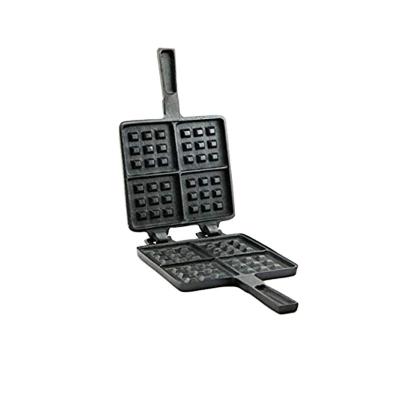 China Sustainable Cast Iron Waffle Pan for sale