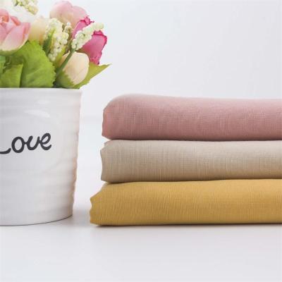 China Organic Manufacturer Price in 14colors Woven Fabric Lyocell Fabric Prompt Linen Goods for Women Dress Blouse Pants for sale