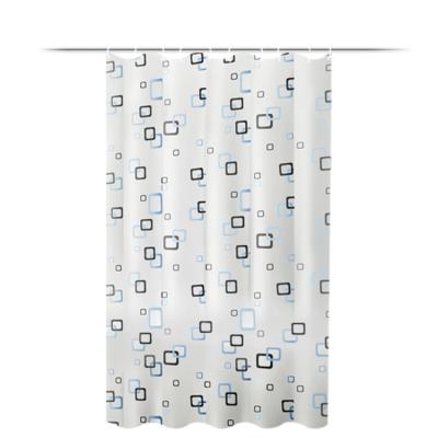 China Blackout Peva Home Use Bathroom Shower Curtain Block Large Waterproof And Dry Wet Shower Printing Partition Rust Proof Curtain for sale