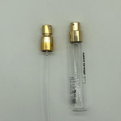 China Precision Golden color Perfume Pump for Controlled Fragrance Dispensing and Elegant Packaging for sale