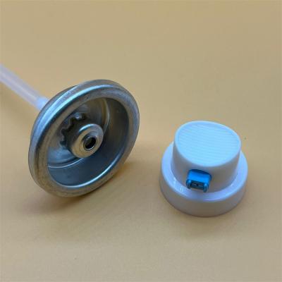 China Adaptador de válvula de aerossol feminino compacto para pintura portátil e artesanato de passatempo Design leve à venda