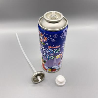 China Snow Spray Aerosol Valve For White Christmas Photo Sessions for sale