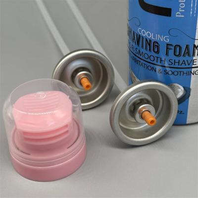 China Eco-Friendly Shaving Foam Valve for Conscious Consumers with Sustainable Materials for sale