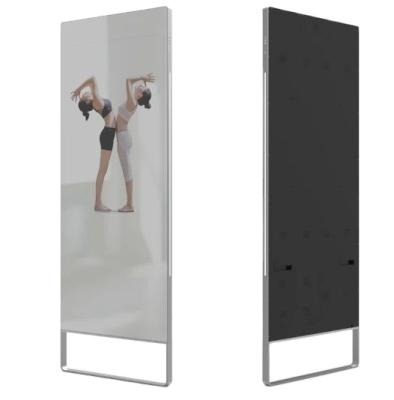 China 2021 New Arrival Indoor 32 43 Inch Android Touch Screen Smart Fitness Magic Mirror for sale