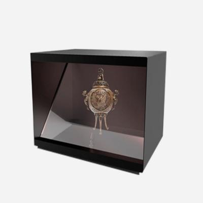 China High Quality Luxury Metal Sheet Technology 3d Display Hologram Display Pyramid for sale