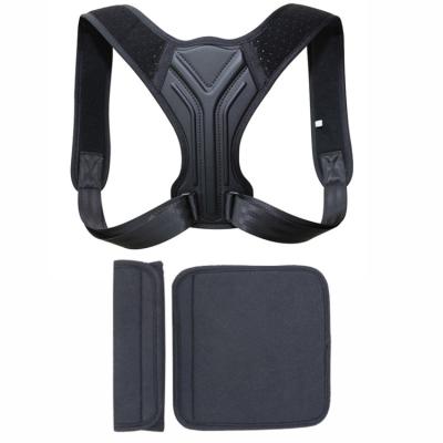 China Belts Universal Back Support Adjustable Back Brace Correction Upper Belt With Shoulder Pads Pain Relief Posture Corrector For Men And Women for sale