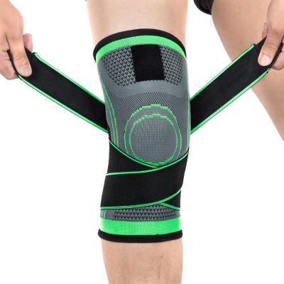 China Universal Elastic Nylon Compression Bandage Gym Knee Sleeves Women Men Knee Support Brace For Basketball Volleyball for sale