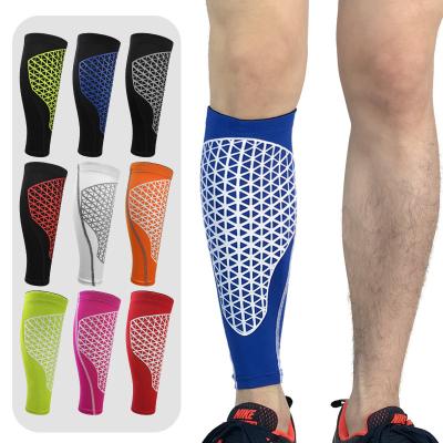 China Comfortable Breathable Dongguan Wholesale Anti-jump Compression Sport Compression Calf Support Sleeves Legless Legs Pain Relief Socks For Fitness Running for sale