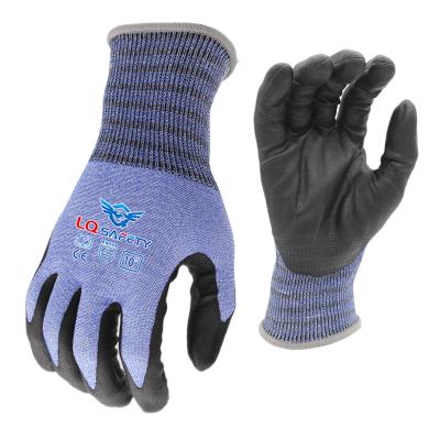 China Nitrile Foam China Manufacturer Cut Proof Gloves Factory Direct Supply Anti Oil Cut Resistant Nitrile Foam Gloves for sale