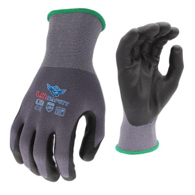 China Custom Automotive Nitrile Foam Assembly Safety Work Gloves Work Gloves Safety Construction for sale