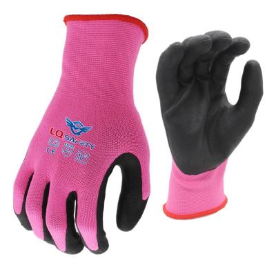 China China factory direct sale 13G nylon foam nitrile Spandex coating nitrile foam dipped work gloves for sale for sale