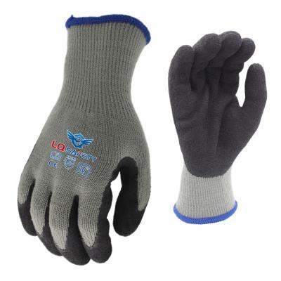 China China Factory Latex Foam Latex Work Gloves Anti Slip Work Latex Dipped 10G Acrylic Fiber Safety Gloves for sale