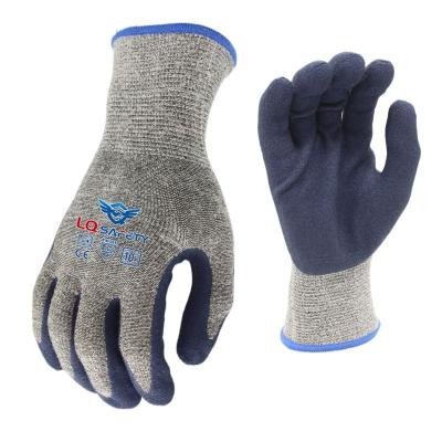 China Custom Safety 15G Bamboo Latex Fiber Latex Foam General Purpose Work Sponge Rubber Dipping Gloves for sale