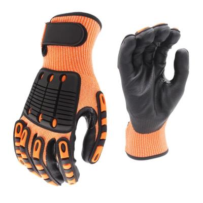 China Oil Field Mechanic Gloves Anti Cut A3 Anti-impact Hand Protective Gloves Anti Touch Screen Safety Gloves for sale