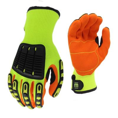 China Anti-impact Anti Cut Resistant Nitrile Coated Gloves Anti Impact Blast Motorcycle Hand Bicycle Racing Gloves for sale