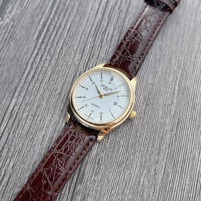 China Hot Sale Fashion Men's Watches Fashion Belt Student Watches Retro Waterproof Quartz Watch Men for sale