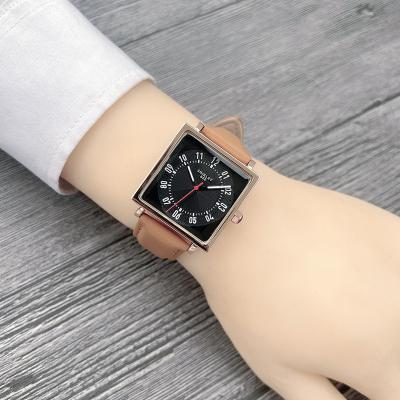 China New Fashion Hipster Creative Watch Korean Version Fashion Student Watch Personality Sports Wholesale Square Watch for sale