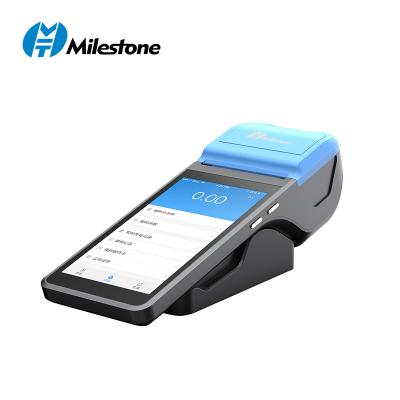 China 2021 POS Terminal Radio POS Machine Android NFC Gprs Pro System MHT-M2 High Quality Blue Handheld Touch Screen POS Machine With Printer for sale